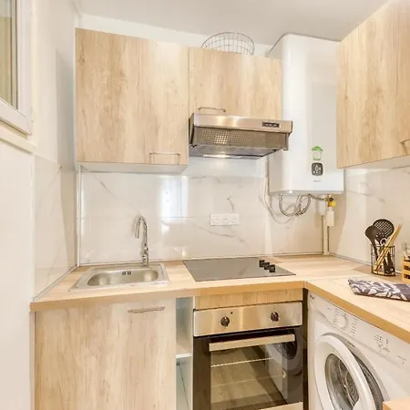 Apartment 25m2 Cosy Proche Metro 11 - 6 Min A Pied *